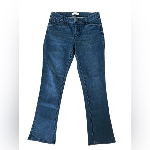 J. Jill Barely Boot Cut size 4P Smooth Fit midrise Jeans 27.5" inseam - Picture 1 of 14